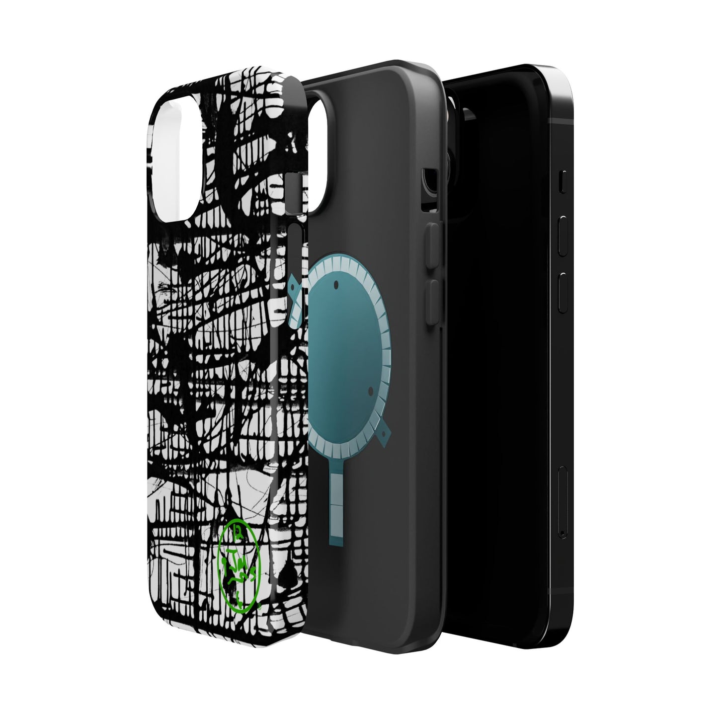 Dark Matrix by Jumper Maybach® MagSafe iPhone Tough Cases - Jumper Maybach