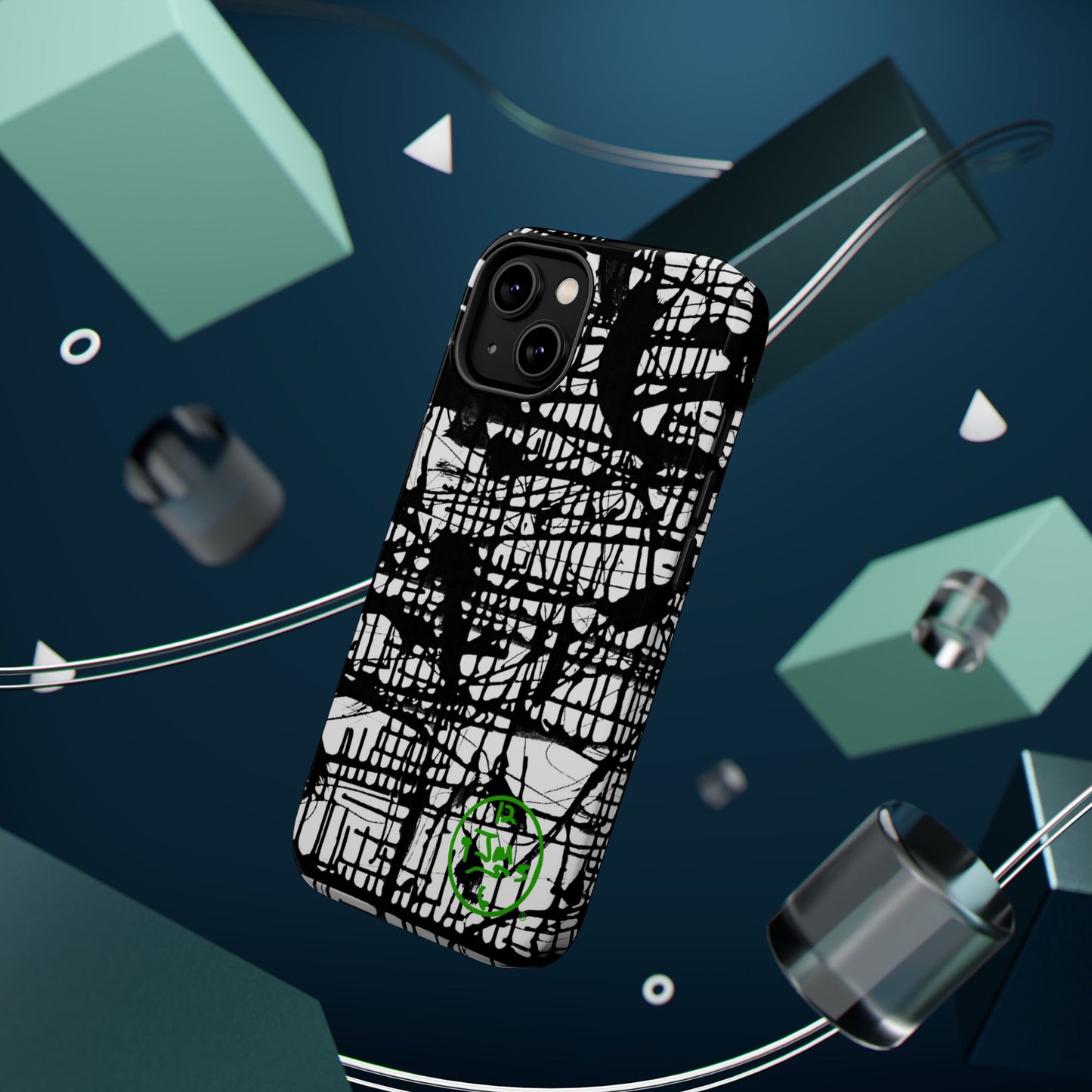 Dark Matrix by Jumper Maybach® MagSafe iPhone Tough Cases - Jumper Maybach