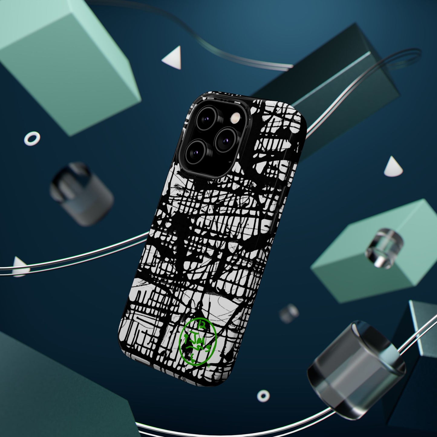 Dark Matrix by Jumper Maybach® MagSafe iPhone Tough Cases - Jumper Maybach