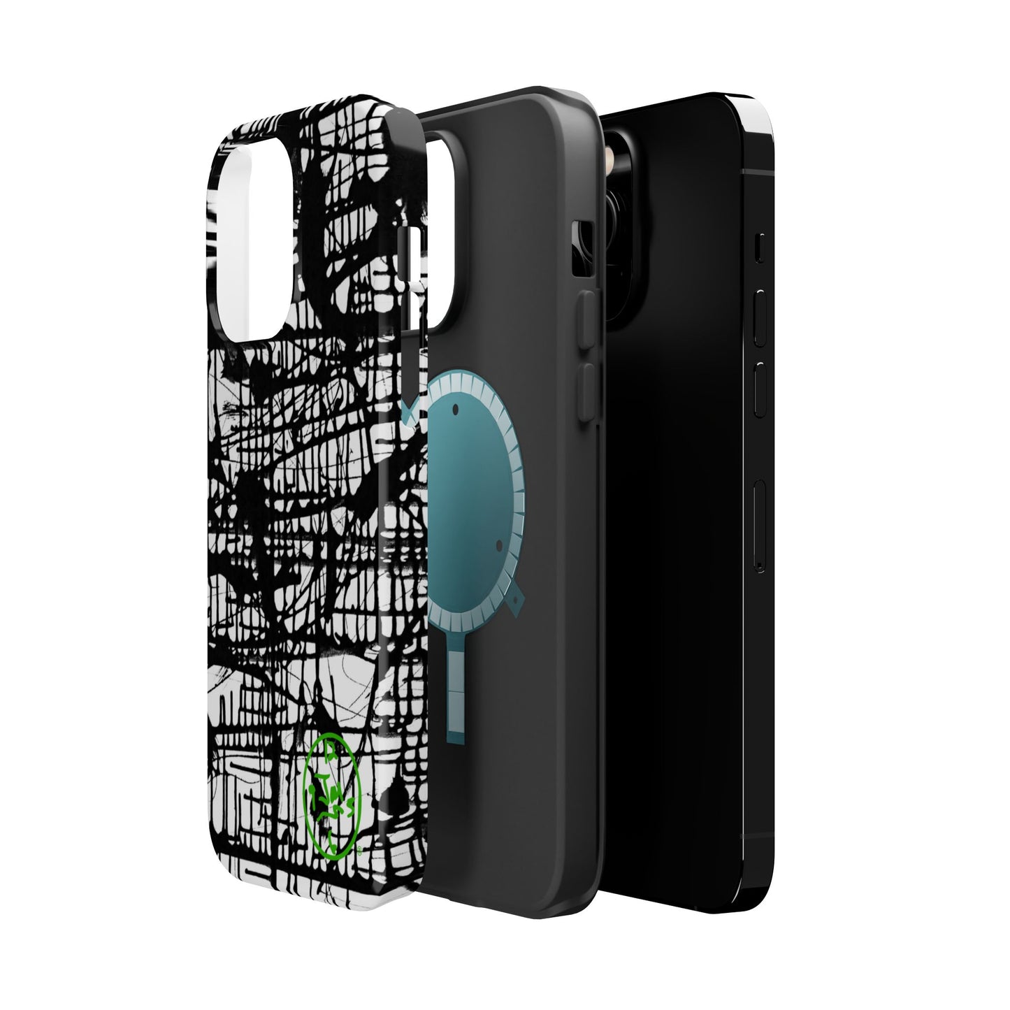 Dark Matrix by Jumper Maybach® MagSafe iPhone Tough Cases - Jumper Maybach
