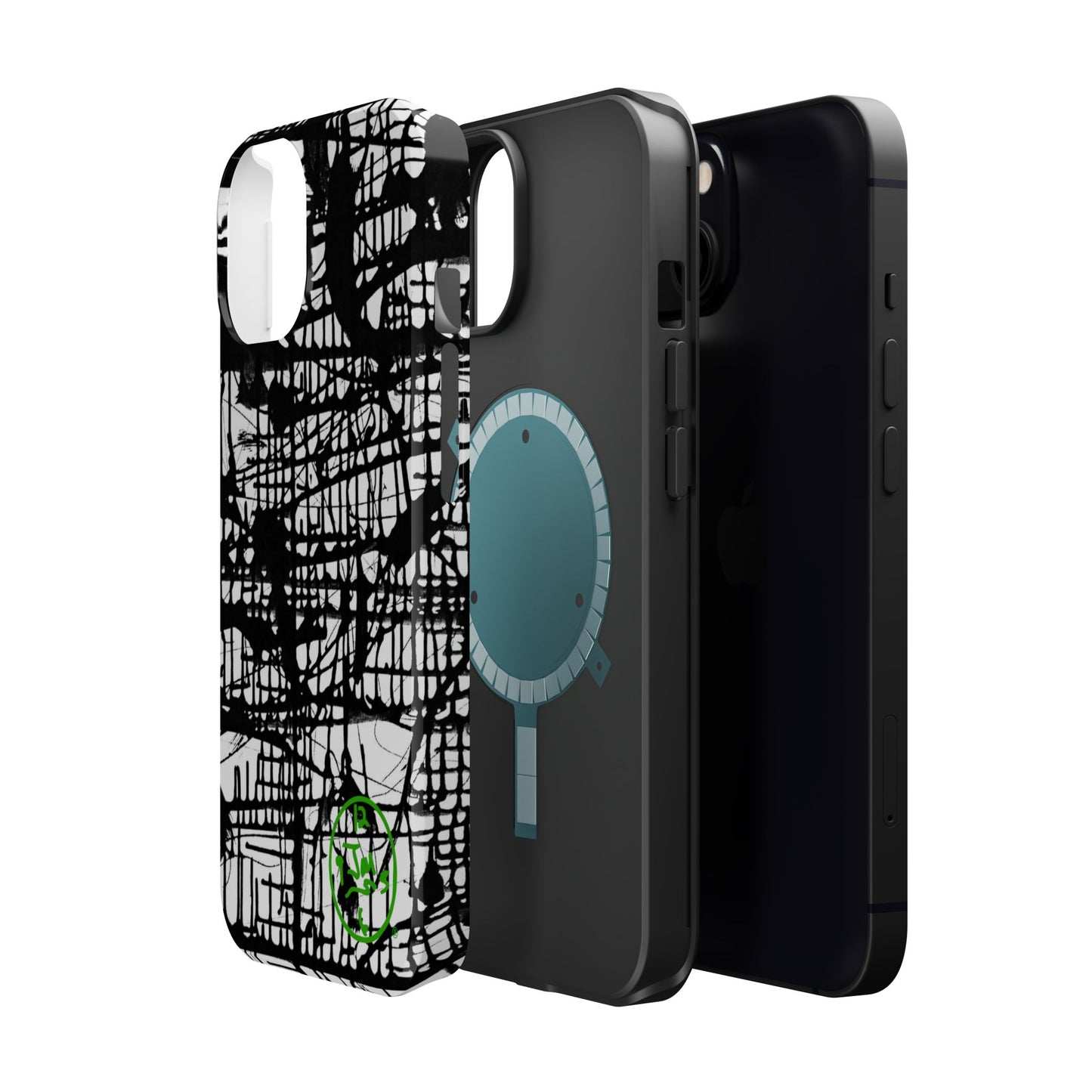 Dark Matrix by Jumper Maybach® MagSafe iPhone Tough Cases - Jumper Maybach