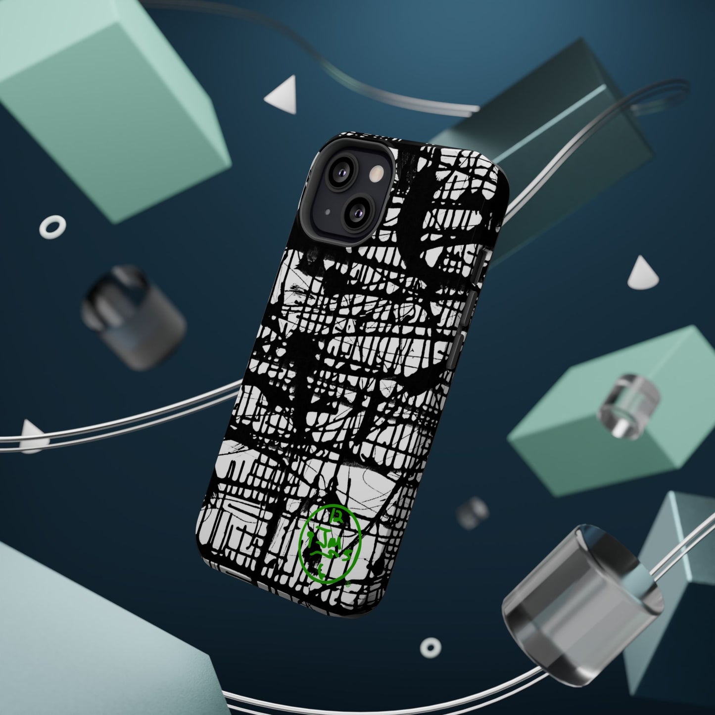 Dark Matrix by Jumper Maybach® MagSafe iPhone Tough Cases - Jumper Maybach