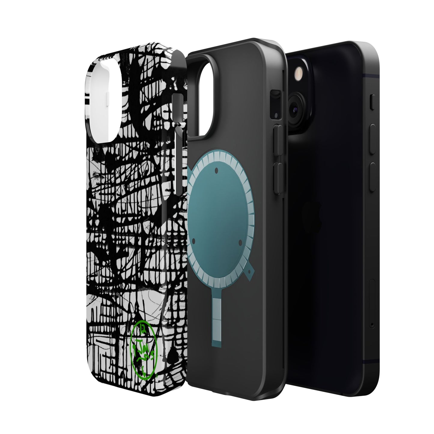 Dark Matrix by Jumper Maybach® MagSafe iPhone Tough Cases - Jumper Maybach