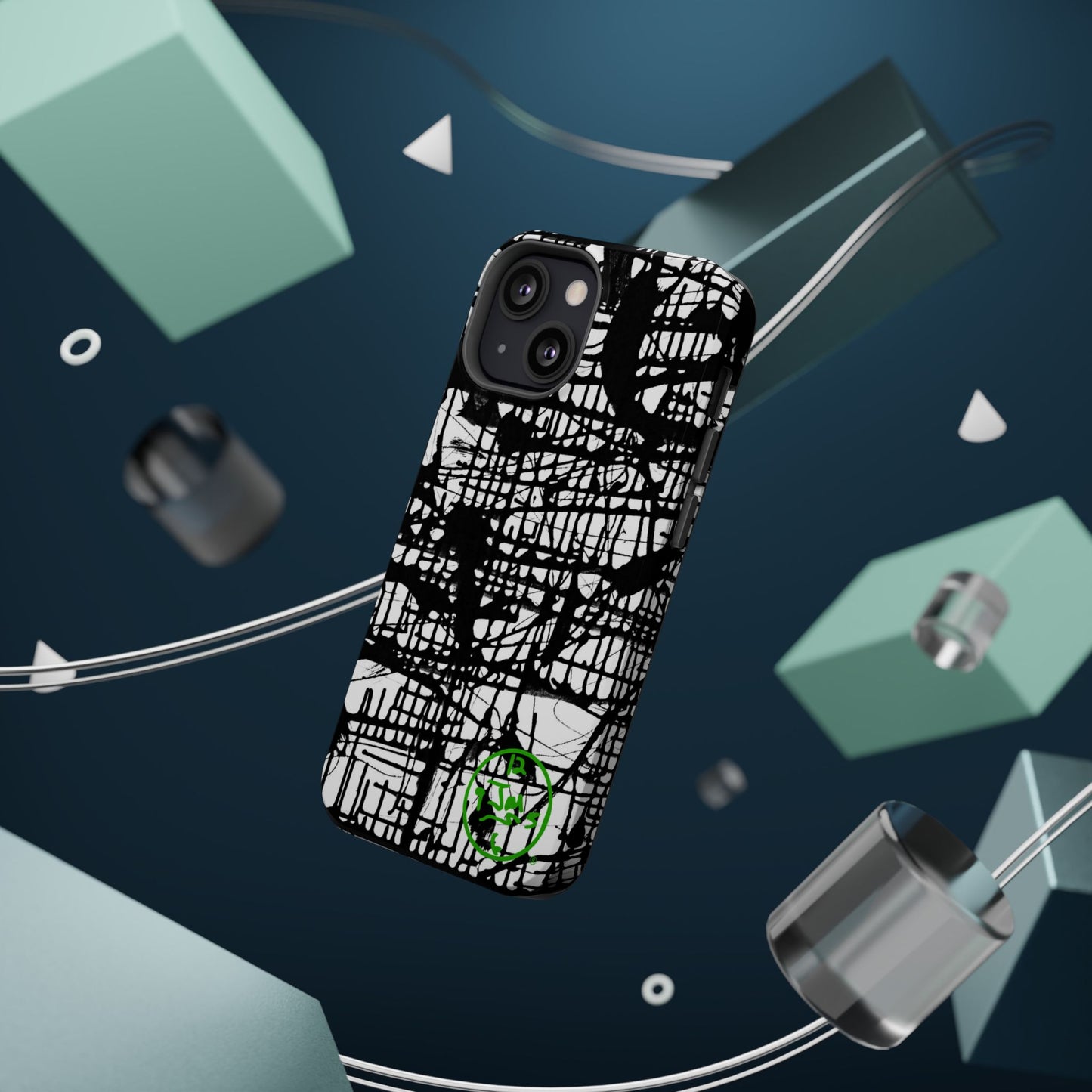 Dark Matrix by Jumper Maybach® MagSafe iPhone Tough Cases - Jumper Maybach