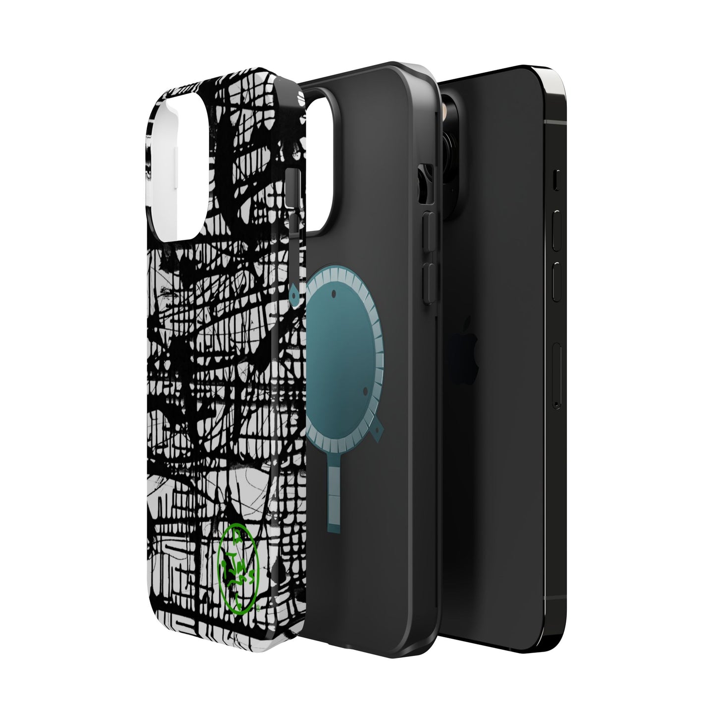 Dark Matrix by Jumper Maybach® MagSafe iPhone Tough Cases - Jumper Maybach