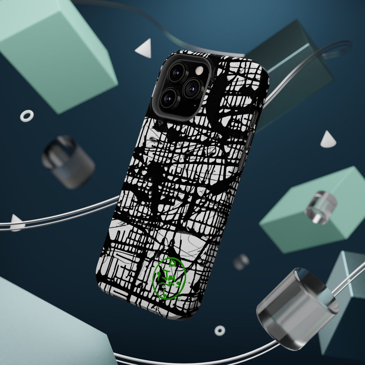 Dark Matrix by Jumper Maybach® MagSafe iPhone Tough Cases - Jumper Maybach