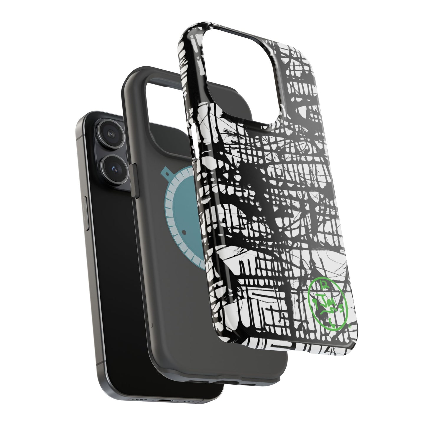 Dark Matrix by Jumper Maybach® MagSafe iPhone Tough Cases - Jumper Maybach