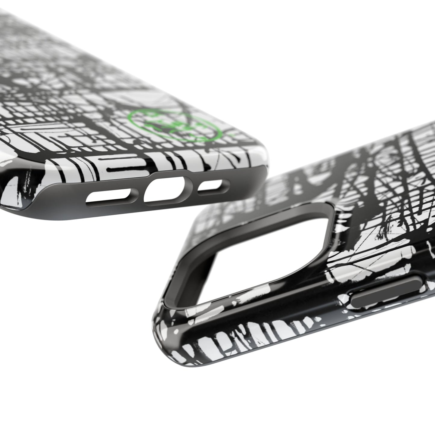 Dark Matrix by Jumper Maybach® MagSafe iPhone Tough Cases - Jumper Maybach