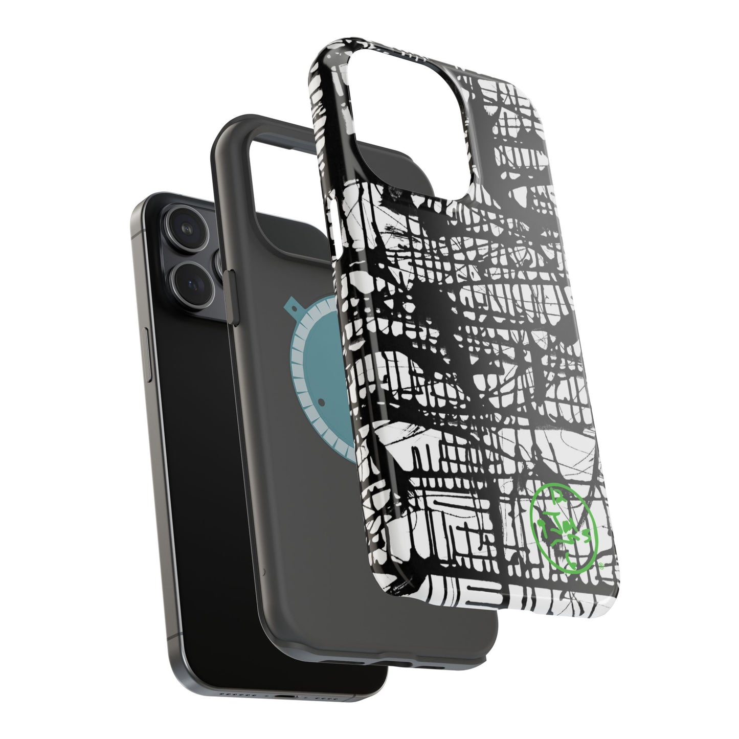 Dark Matrix by Jumper Maybach® MagSafe iPhone Tough Cases - Jumper Maybach
