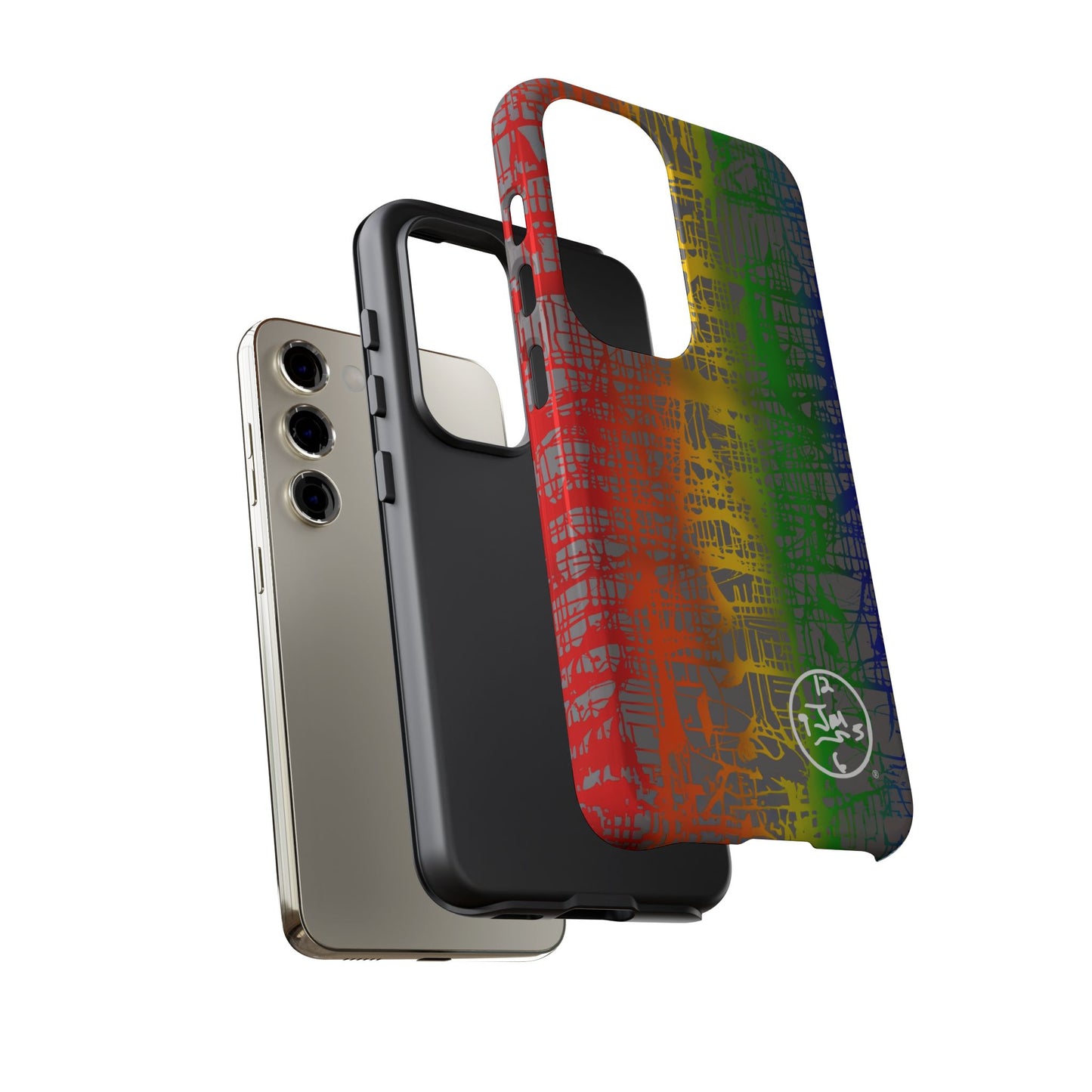 Rainbow Matrix by Jumper Maybach® - Phone Case for Samsung Models - Jumper Maybach