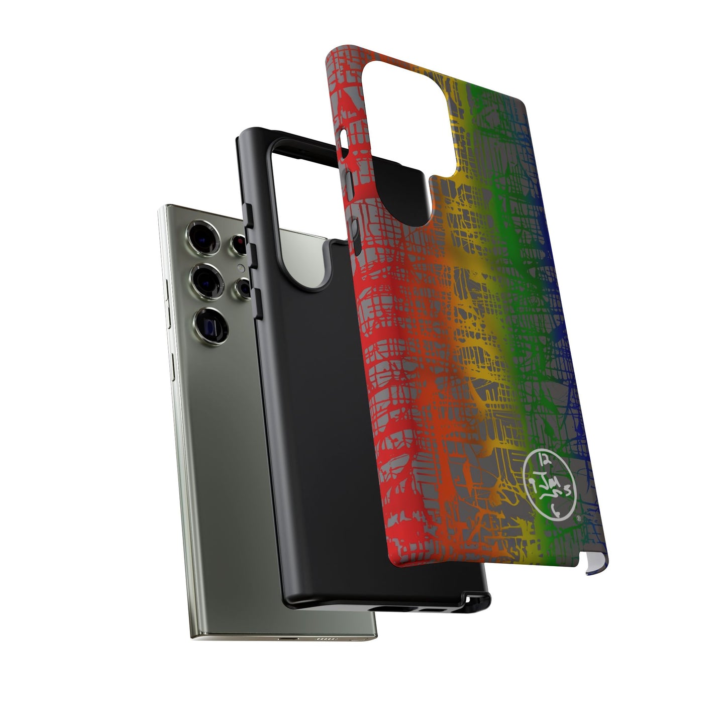 Rainbow Matrix by Jumper Maybach® - Phone Case for Samsung Models - Jumper Maybach