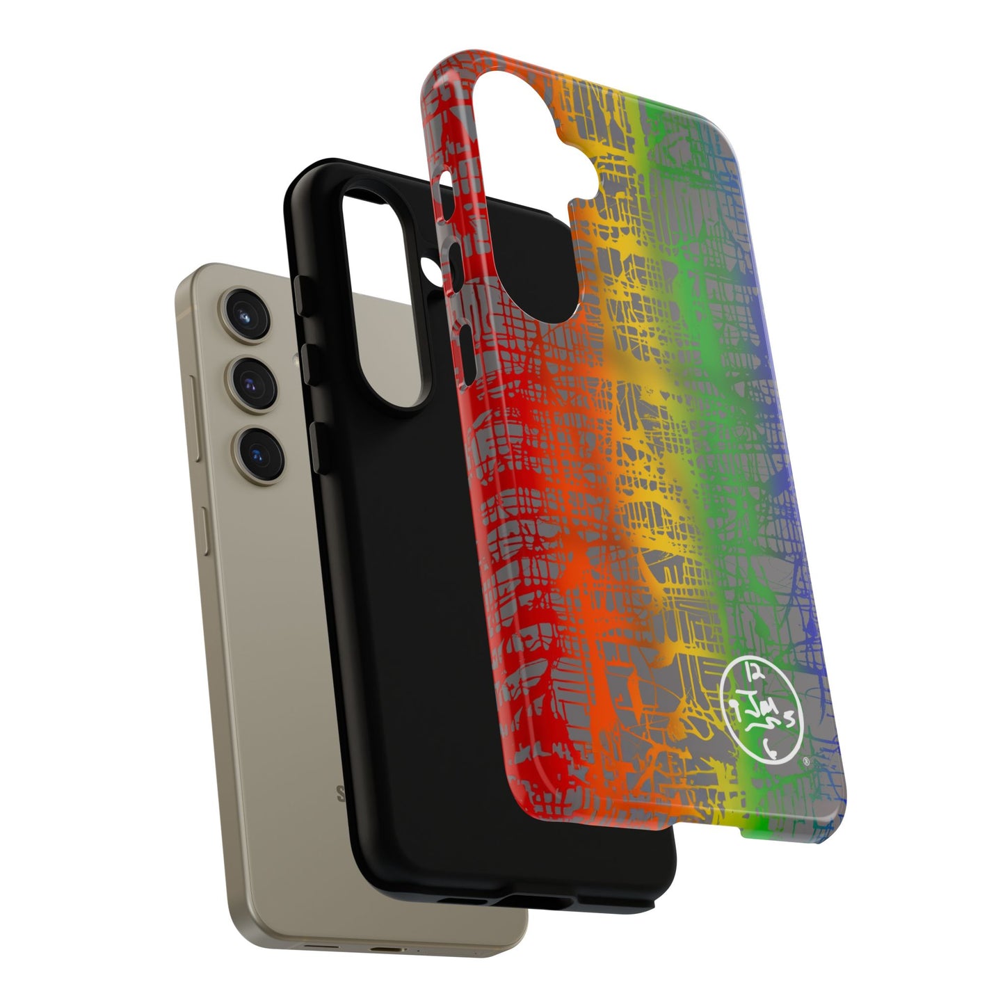 Rainbow Matrix by Jumper Maybach® - Phone Case for Samsung Models - Jumper Maybach