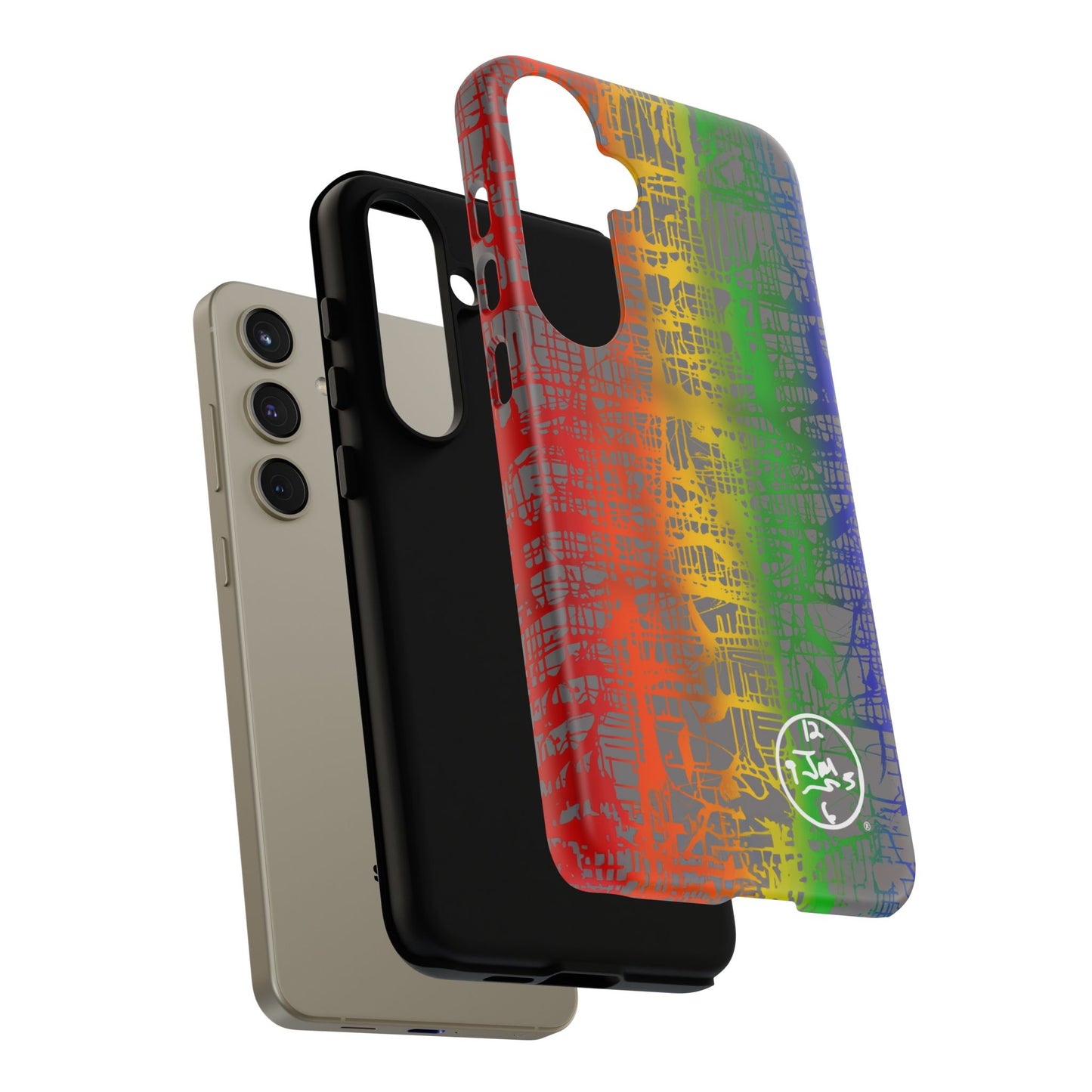 Rainbow Matrix by Jumper Maybach® - Phone Case for Samsung Models - Jumper Maybach