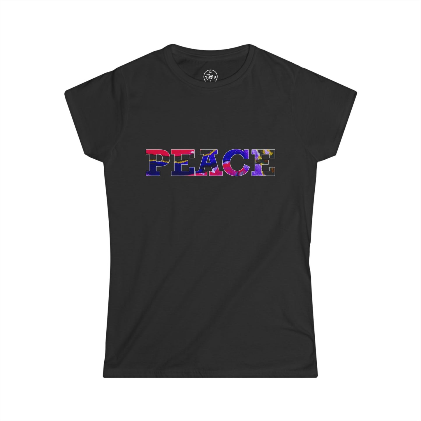 Jumper Maybach®'s Cotton Candy ROSE "PEACE" Women's Softstyle Tee - Jumper Maybach