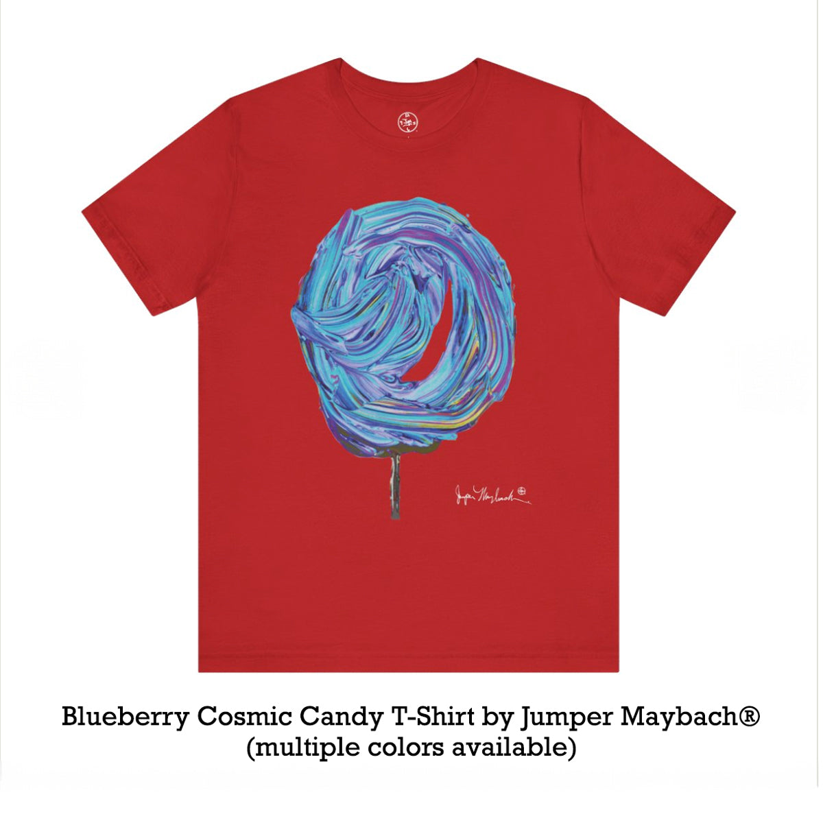 Blueberry Cosmic Cotton Candy T-Shirt (multiple colors available) by Jumper Maybach®