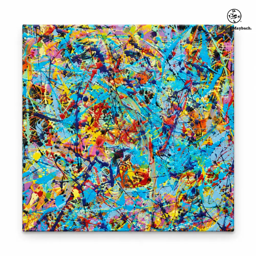 Taffy Galaxy Whew (Embellished-Hand Signed by the Artist) - studio view