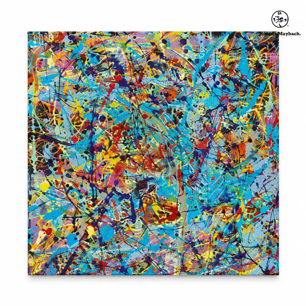 Taffy Galaxy Whew (Print on Canvas) - square studio shot - Jumper Maybach Prints