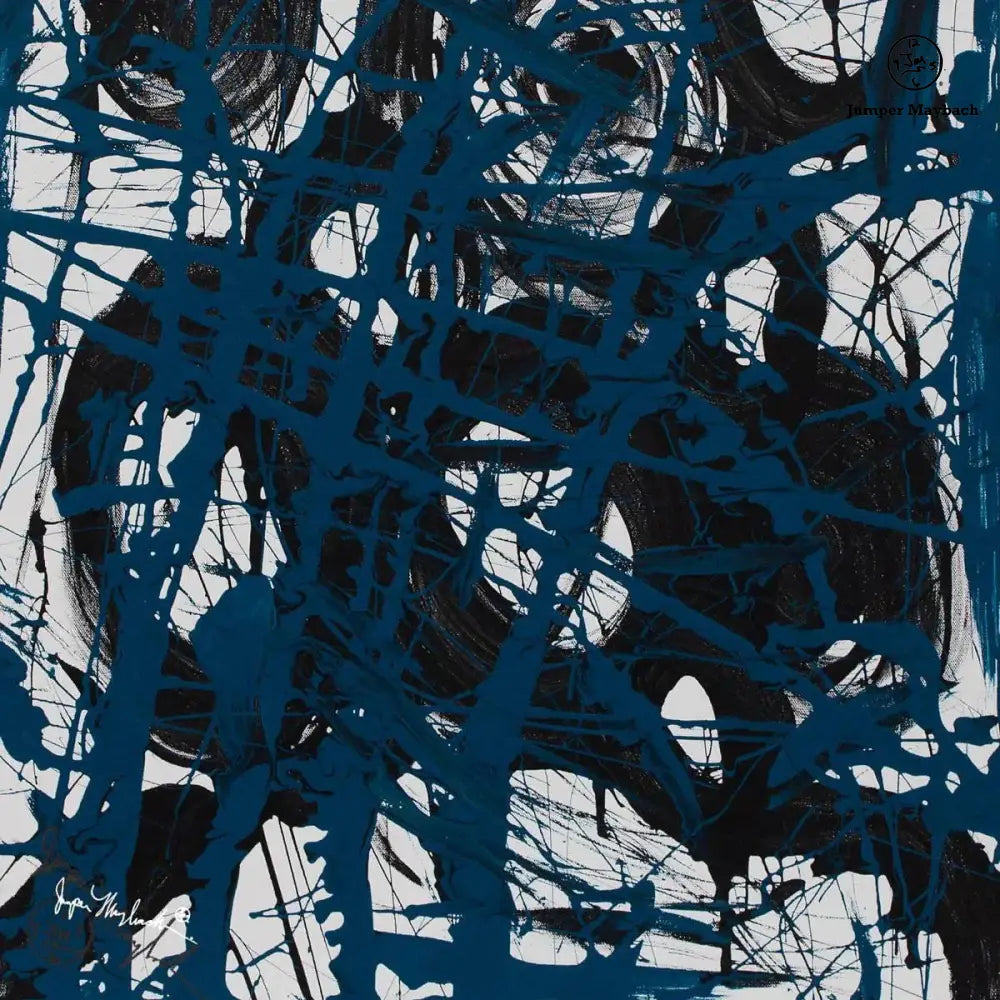 Twisted Circles (Print on Canvas) - Jumper Maybach Prints