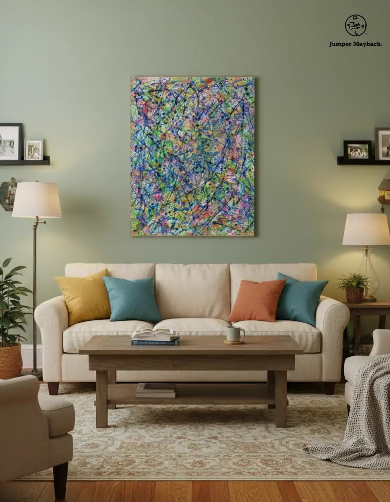 Universal Spirit - Original Painting - Jumper Maybach Artwork
