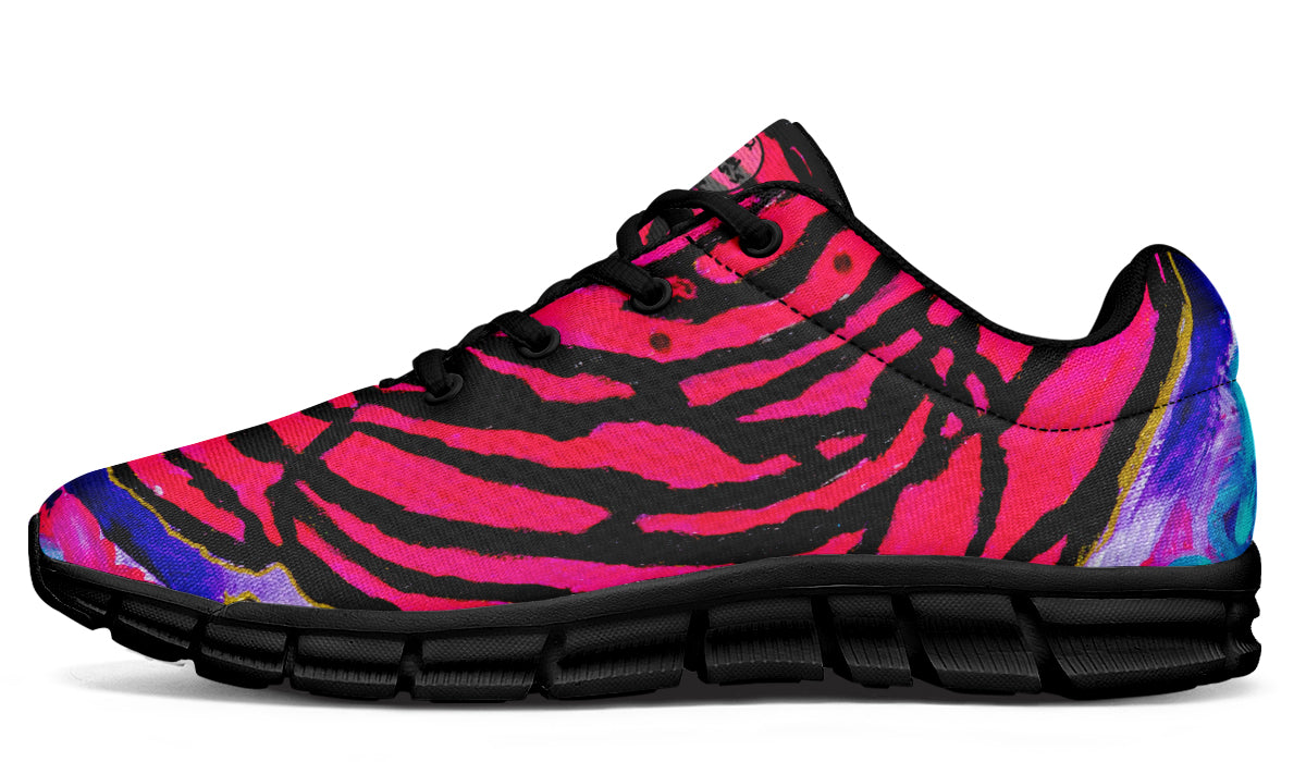Cotton Candy Rose Active Sneakers
