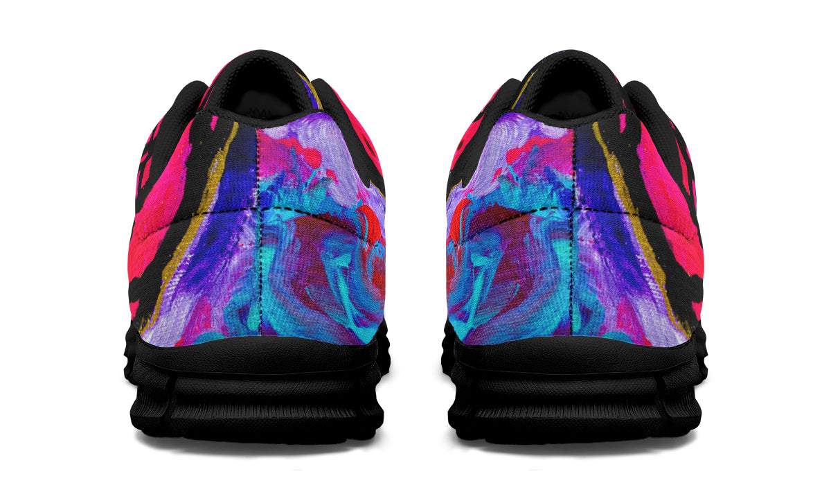 Cotton Candy Rose Active Sneakers
