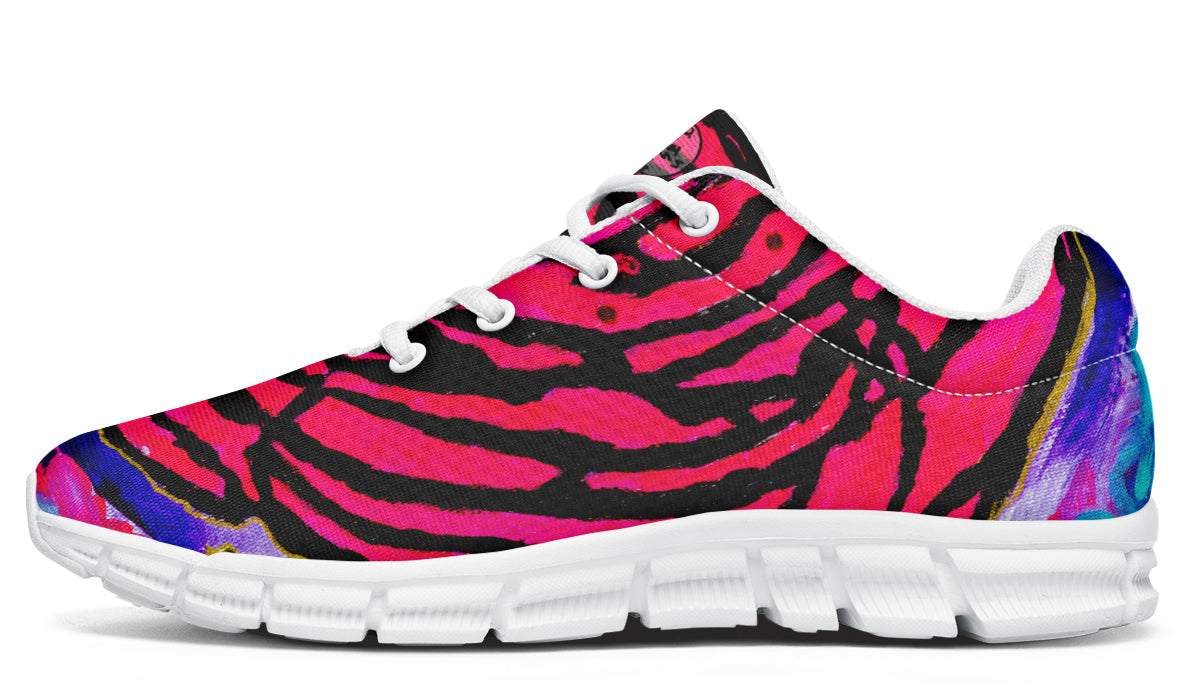 Cotton Candy Rose Active Sneakers