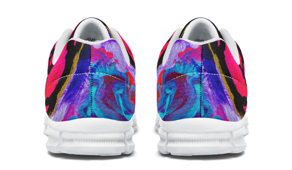 Cotton Candy Rose Active Sneakers