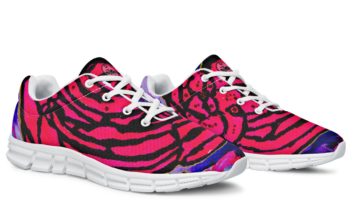 Cotton Candy Rose Active Sneakers