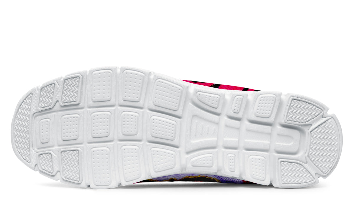Cotton Candy Rose Active Sneakers