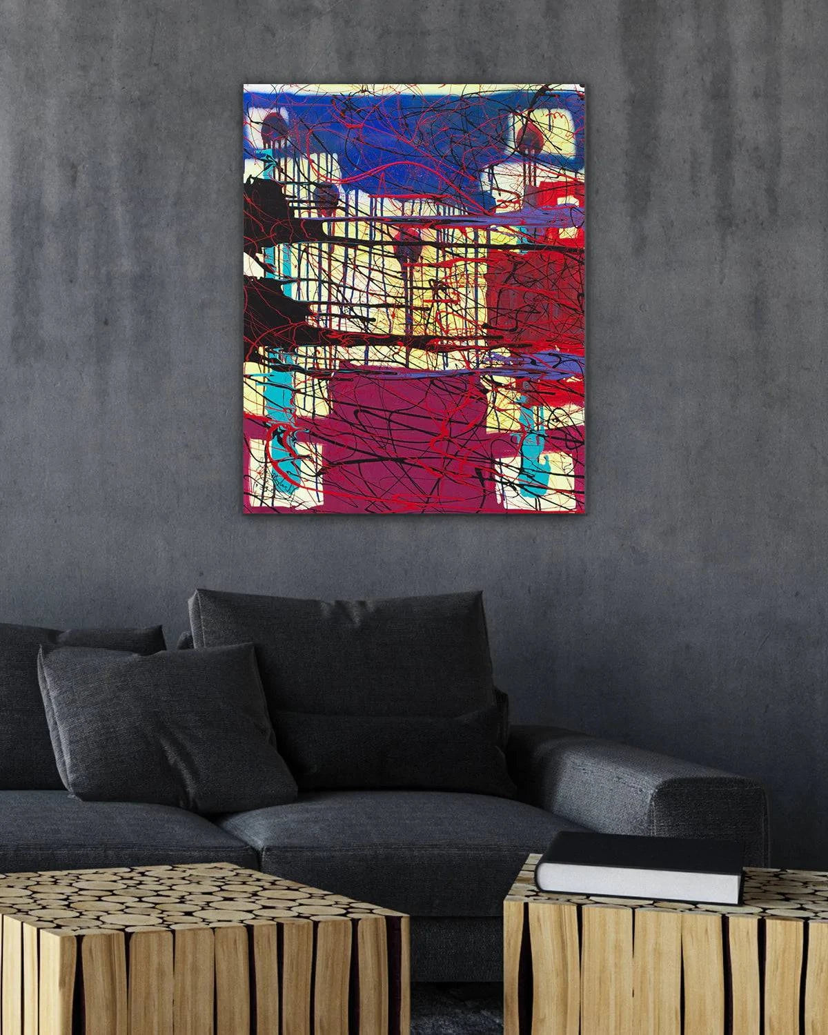 Abstract Man - Original Painting - Jumper Maybach