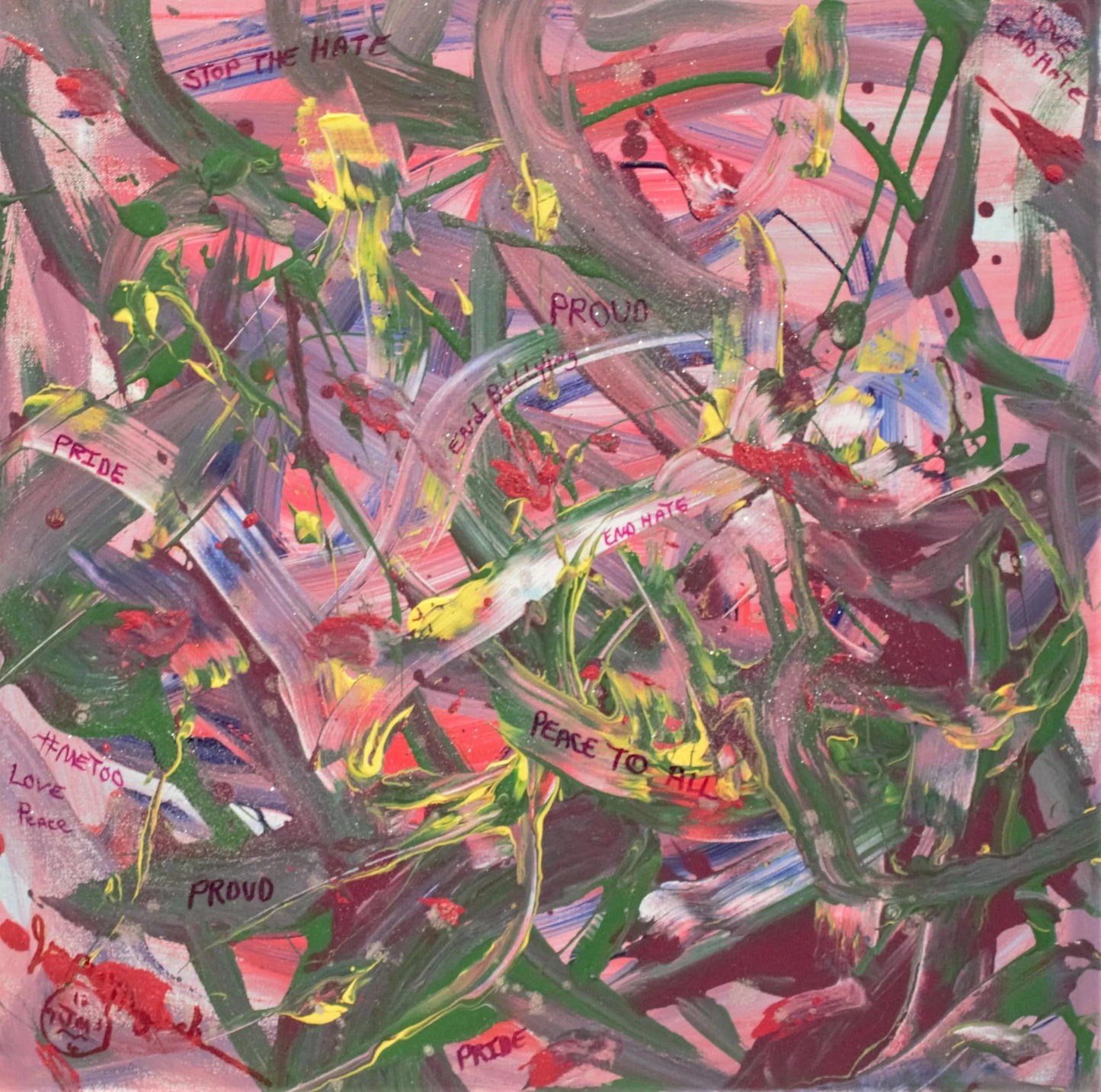 All the Above (Print on Canvas) - Jumper Maybach