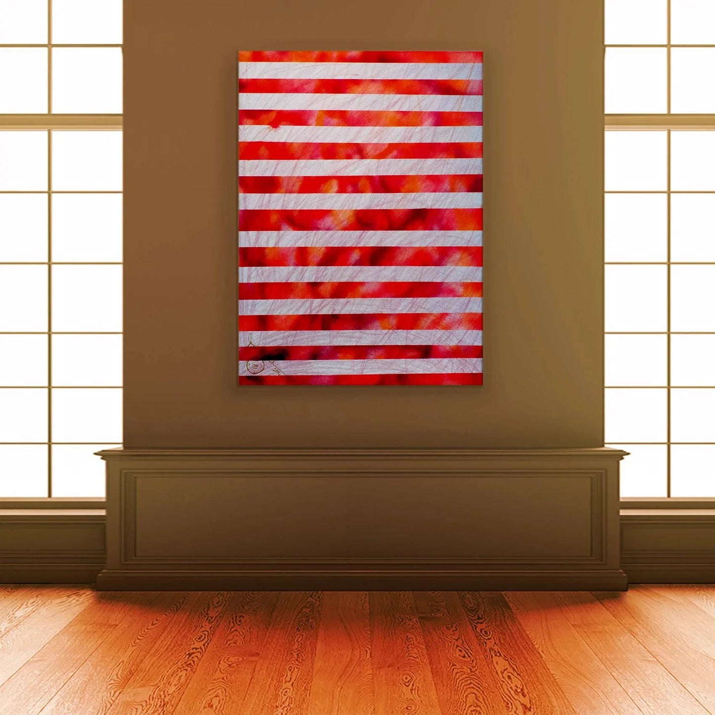 Artopia Flag - Original Painting - Jumper Maybach