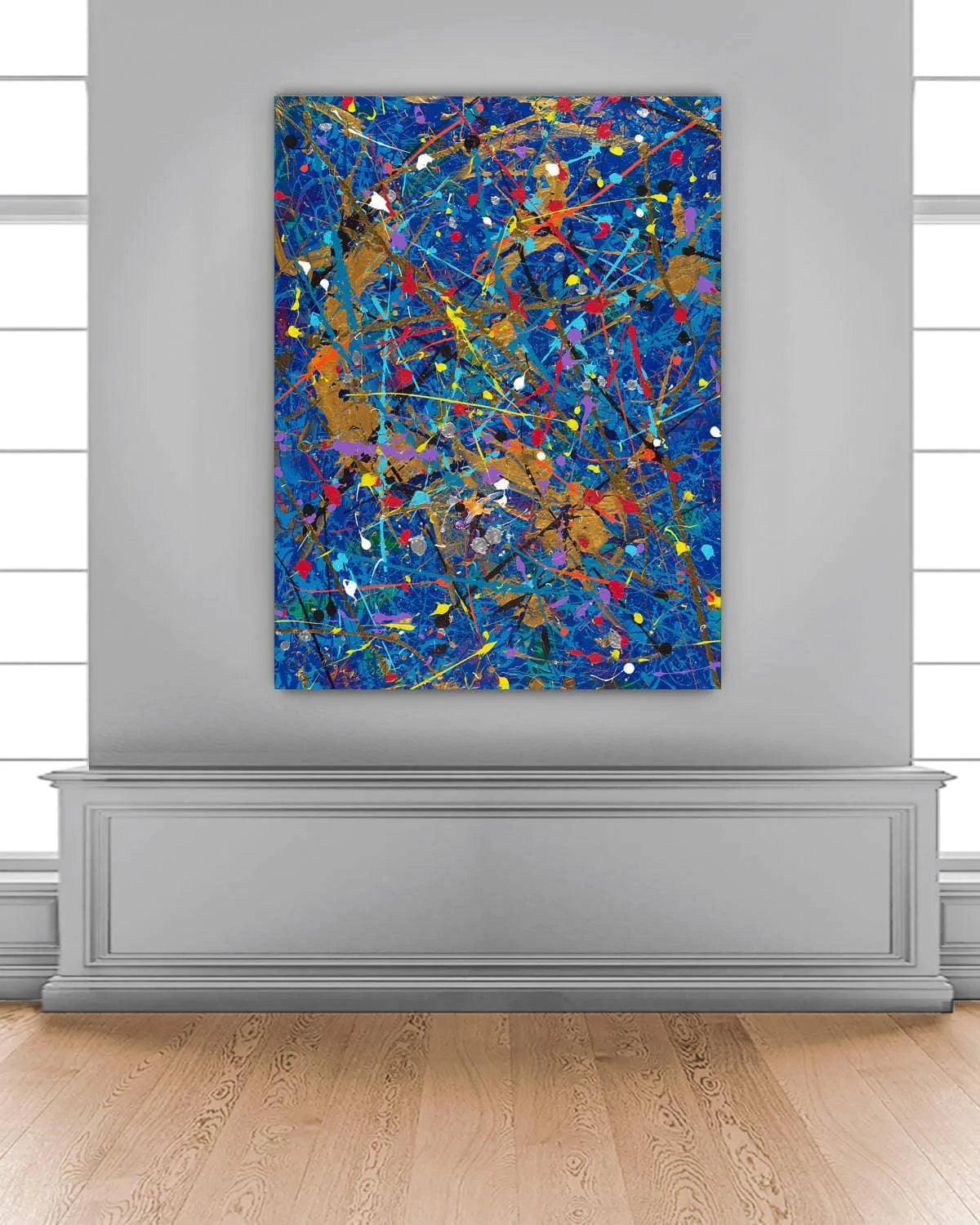 Blue Space - Original Painting - Jumper Maybach