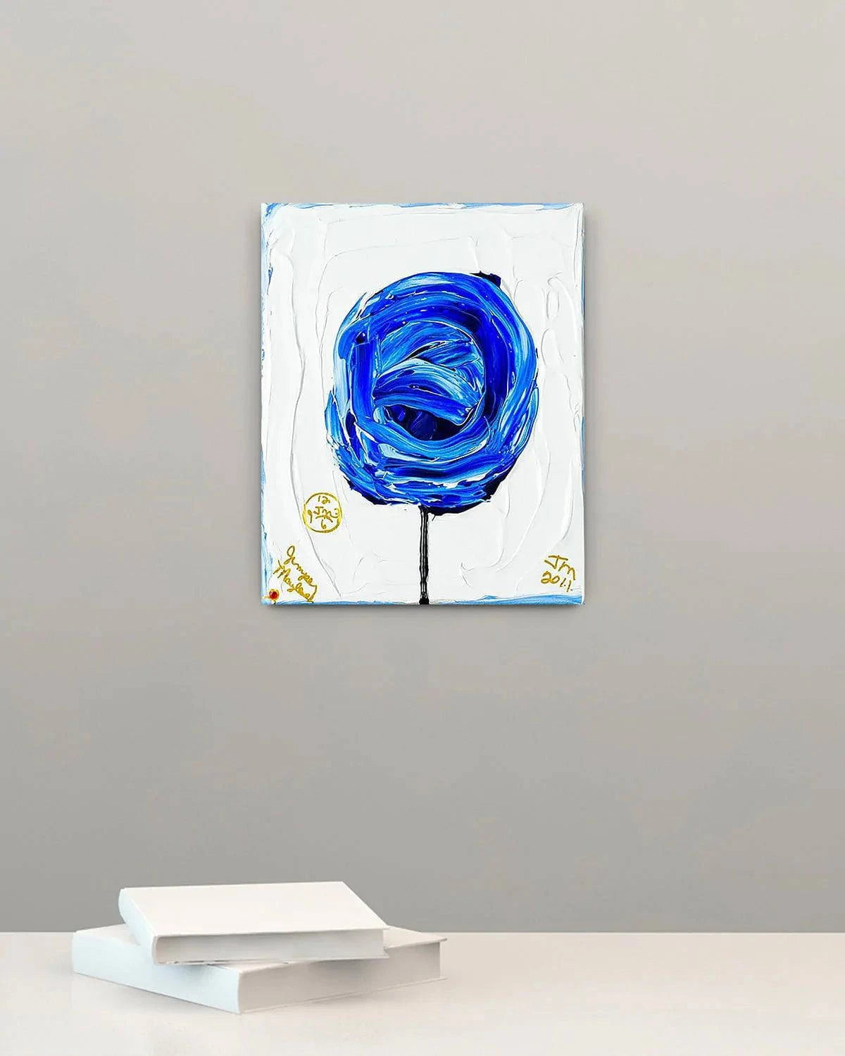 Blueberry Cotton Candy - Original Painting - Jumper Maybach