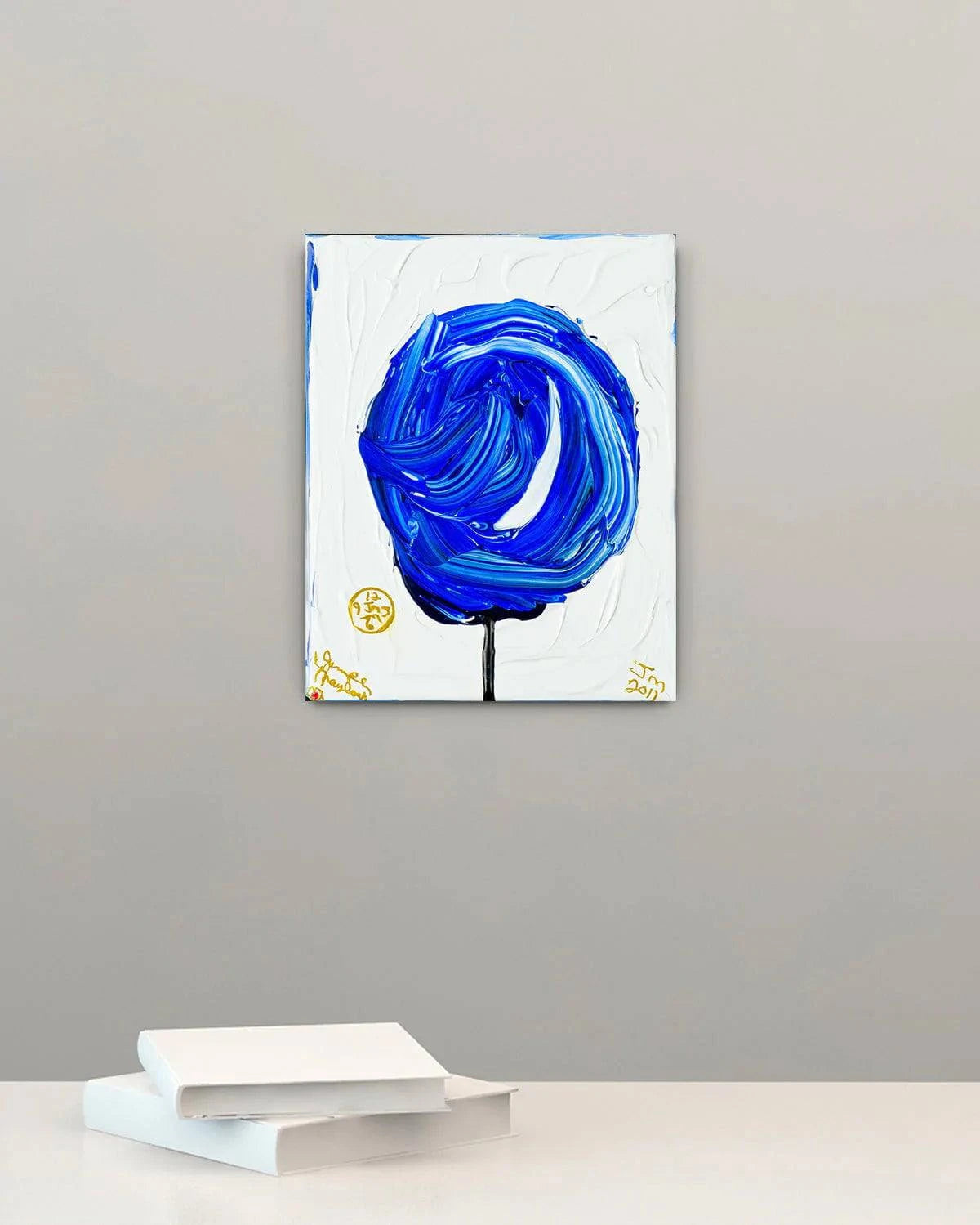 Blueberry Cotton Candy #1 - Original Painting - Jumper Maybach