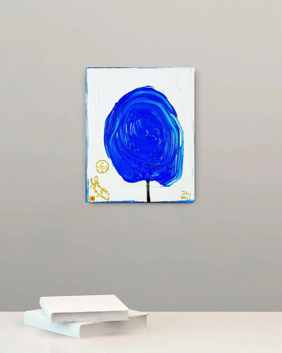 Blueberry Cotton Candy #3 - Original Painting - Jumper Maybach