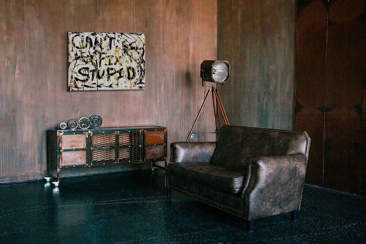 Can't Fix Stupid - Original Painting - Jumper Maybach