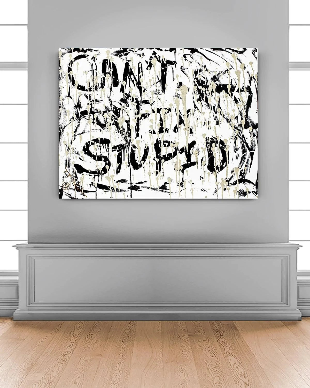 Can't Fix Stupid - Original Painting - Jumper Maybach