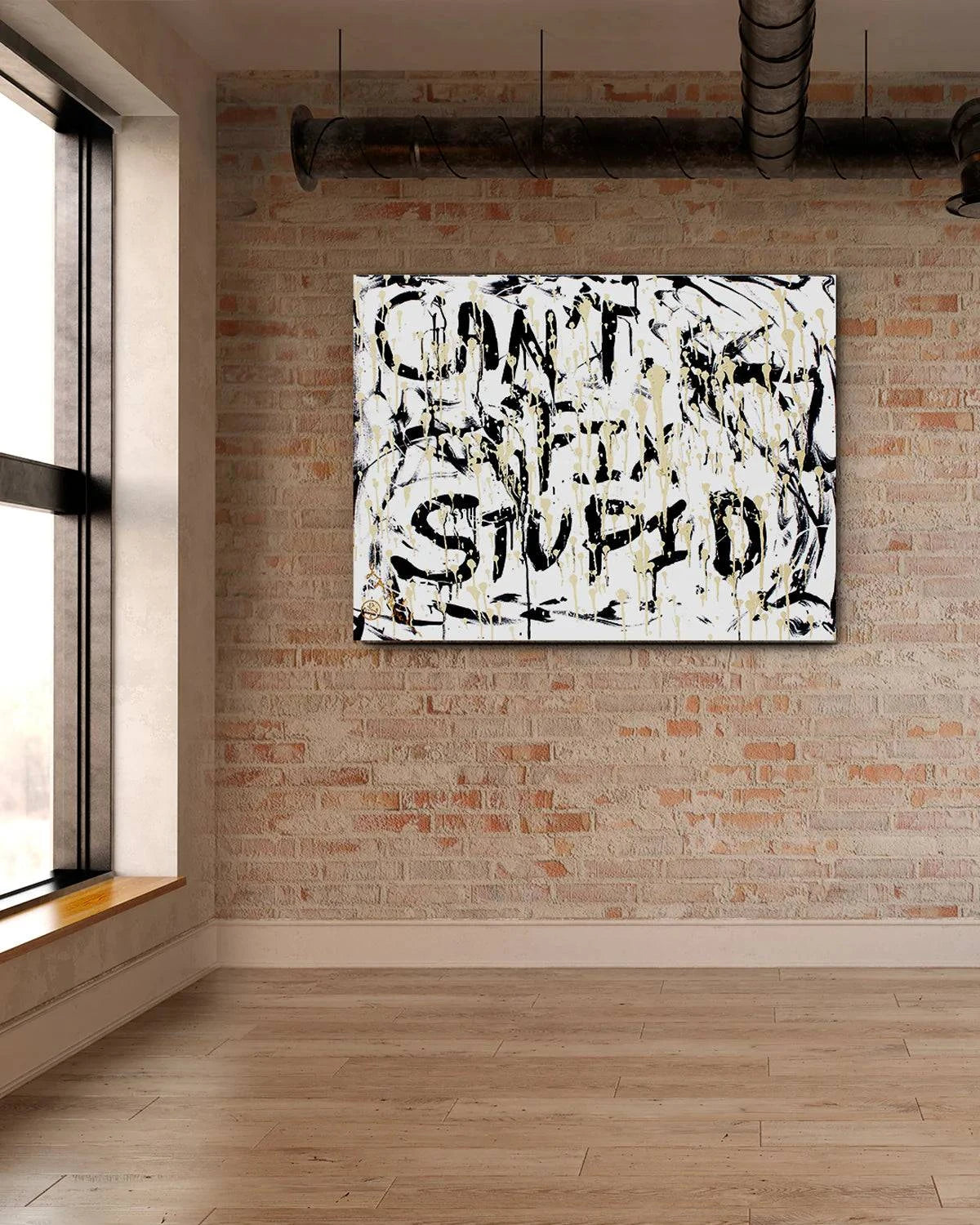 Can't Fix Stupid - Original Painting - Jumper Maybach