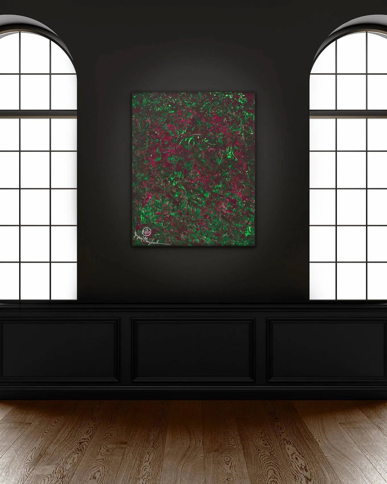 Cherry Raspberry Fields - Original Painting - Jumper Maybach