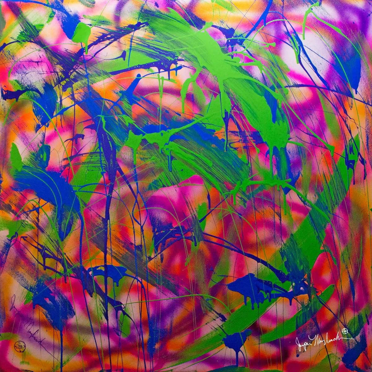 Chromatic #1 (Print on Canvas) - Jumper Maybach