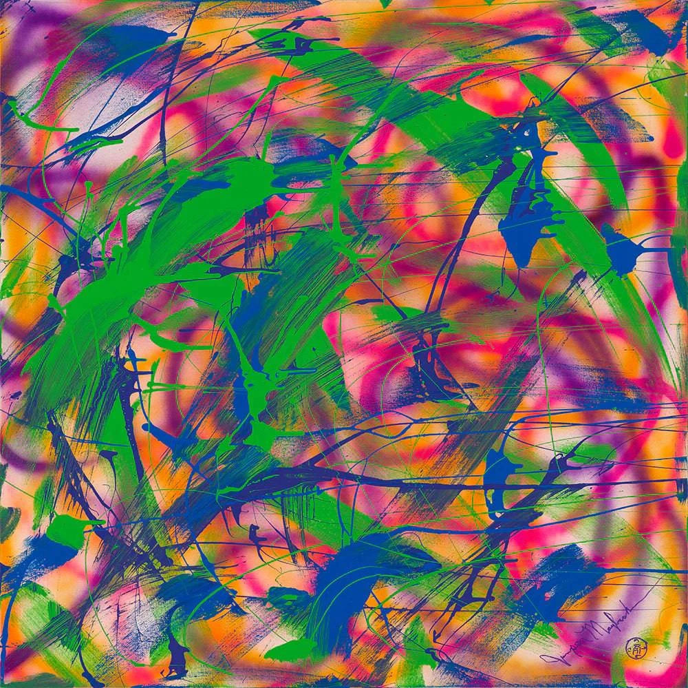 Chromatic #1 - Original Painting - Jumper Maybach