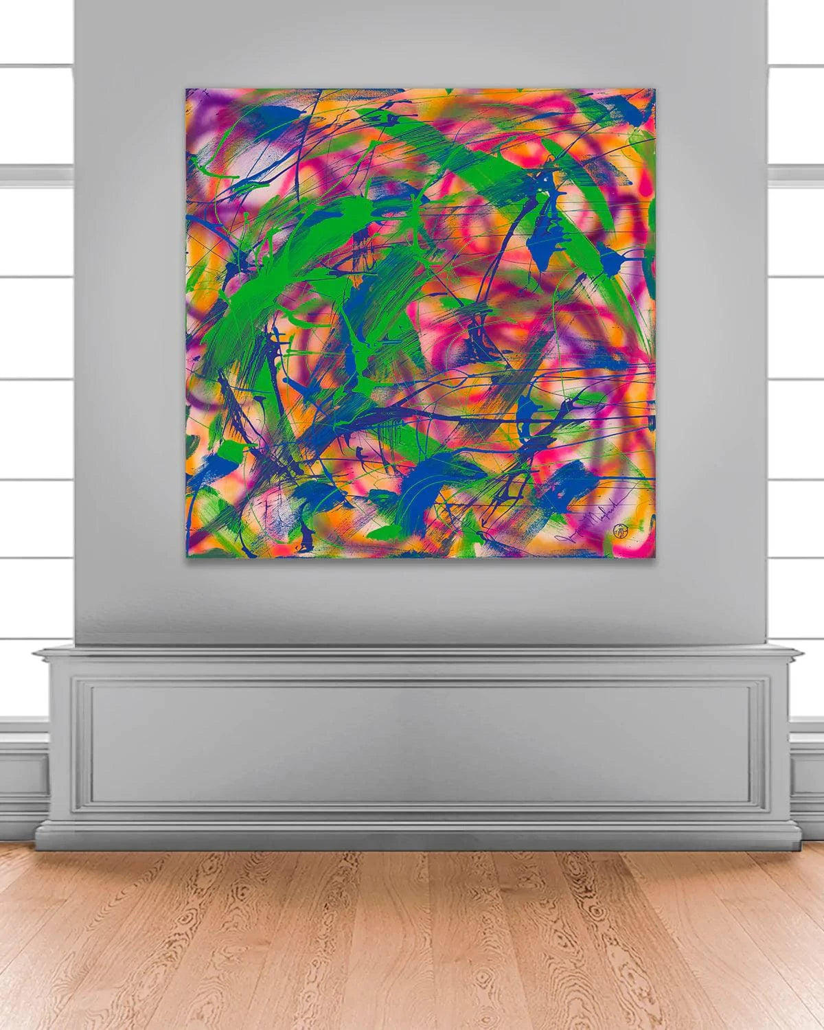 Chromatic #1 - Original Painting - Jumper Maybach