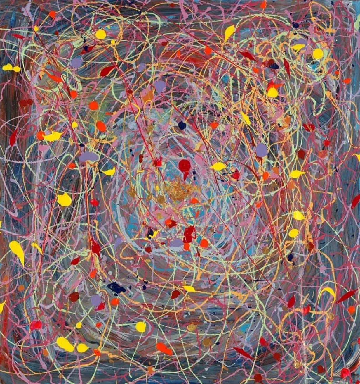Clown Migraine - Original Painting - Jumper Maybach