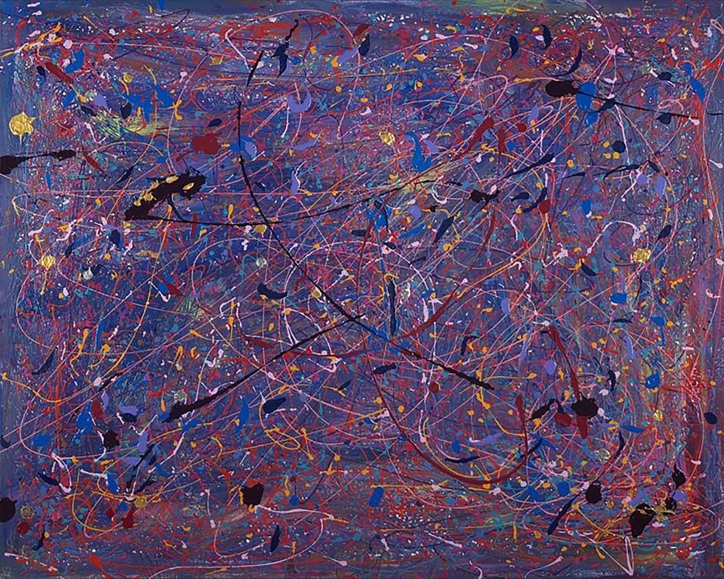 Clown Purple Haze - Original Painting - Jumper Maybach