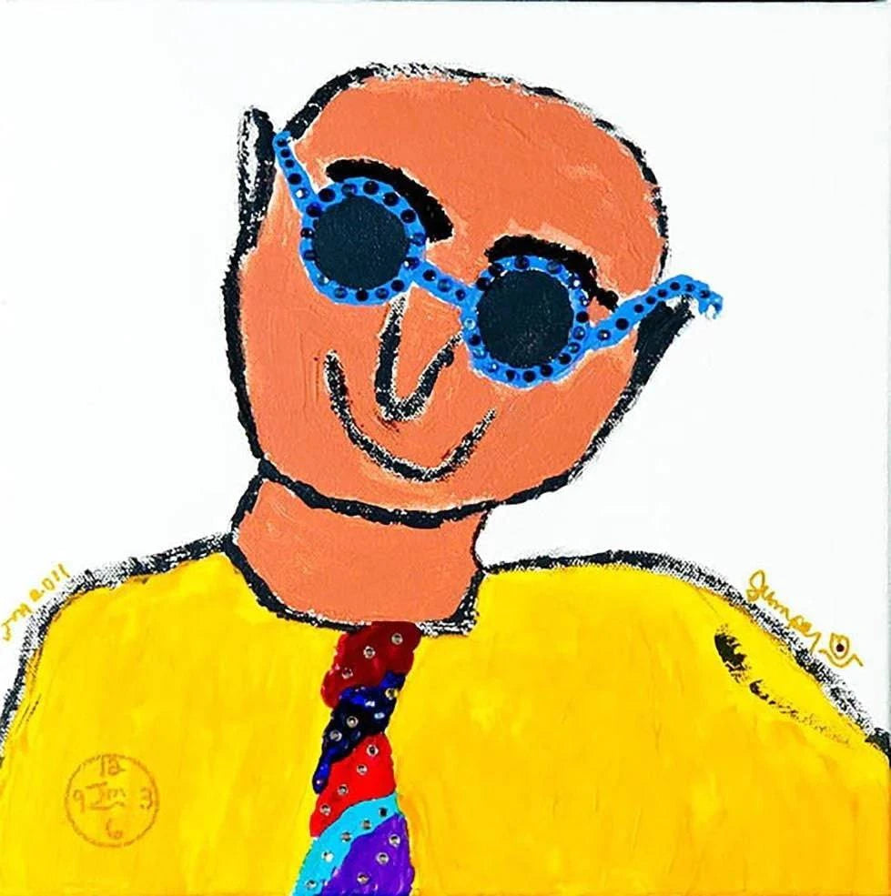 Cool Man Metro Man - Original Painting SLD PNT - Jumper Maybach