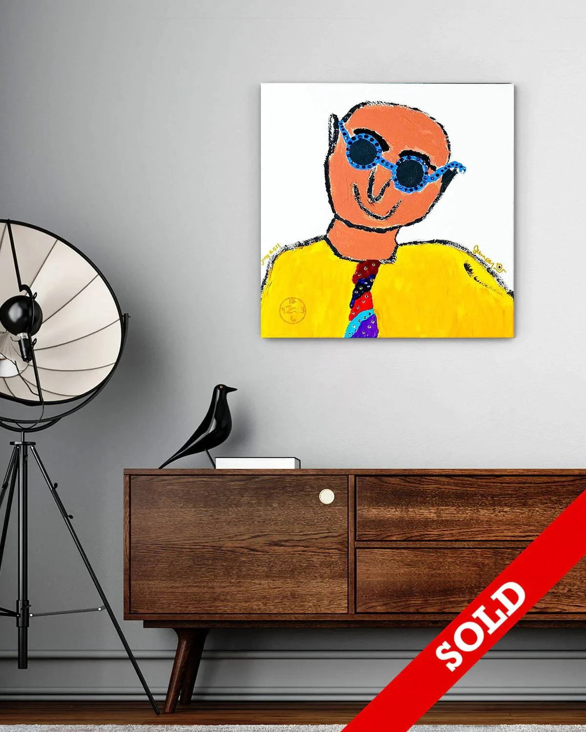 Cool Man Metro Man - Original Painting SLD PNT - Jumper Maybach