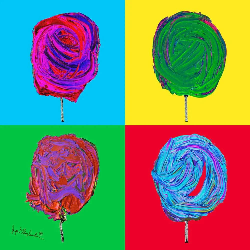 Cosmic Cotton Candy Quad (Print on Canvas) - Jumper Maybach