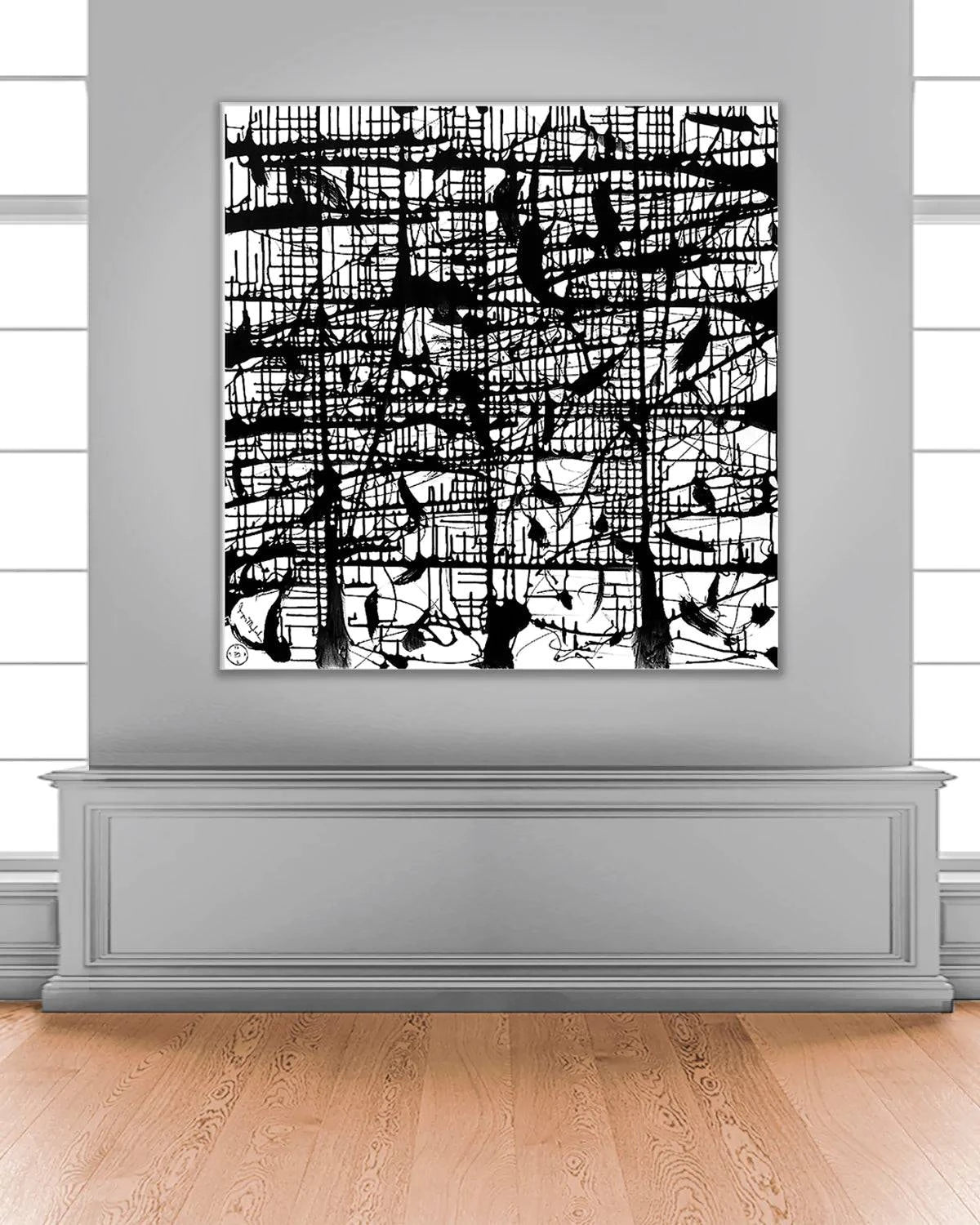 Dark Matrix - Original Painting - Jumper Maybach