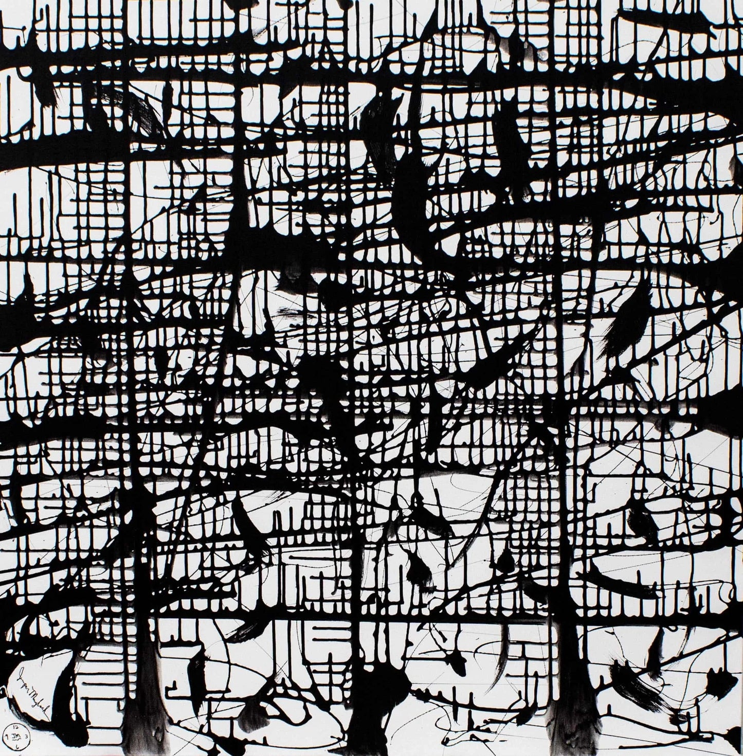 Dark Matrix - Original Painting - Jumper Maybach